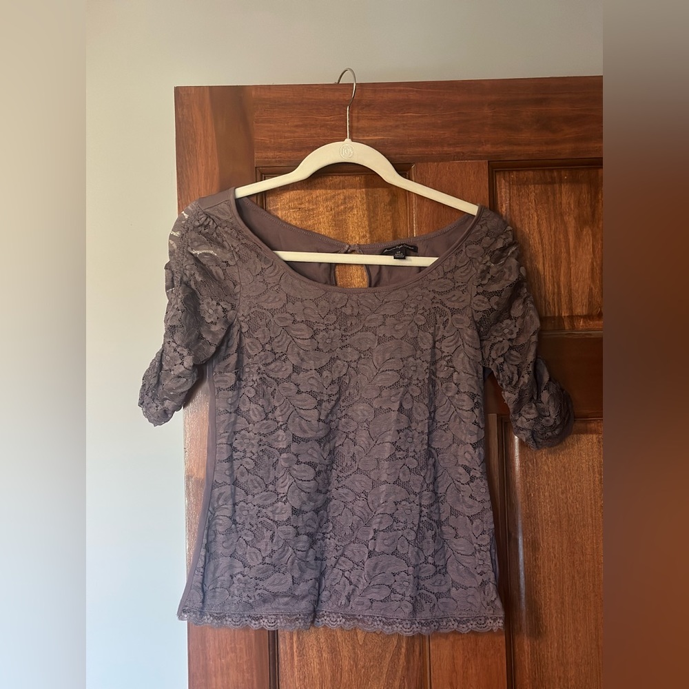 Lace American Eagle Blouse